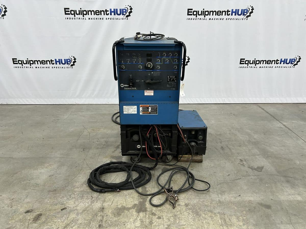 Miller #Syncrowave-250DX, AC/DC tig /stick welder, 1 phase, Miller Coolmate 3 coolant system - Image 1