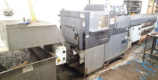 Citizen #K16VIIP, Swiss Type CNC Sliding Headstock Lathe, 7.87" max. machining length, 0.63" bar diameter - Image 6