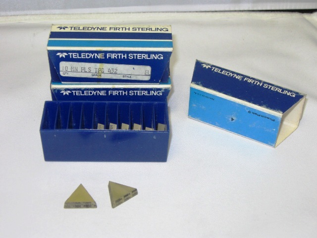 Teledyne Firth Sterling #TPG-432-HN, Inserts, LOT of 10 - Image 1