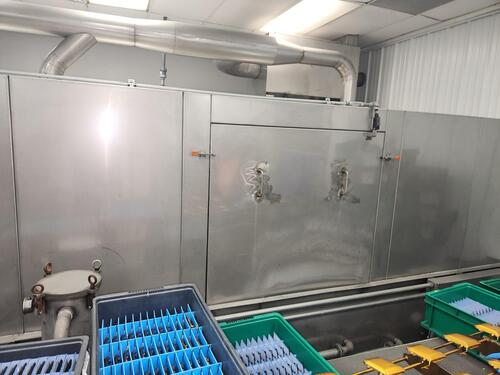 Accutherm, 2-Stage Immersion Heated Wash & Rinse System, 705 Gal, Stainless Steel, Blow-Off, 2013 - Image 3