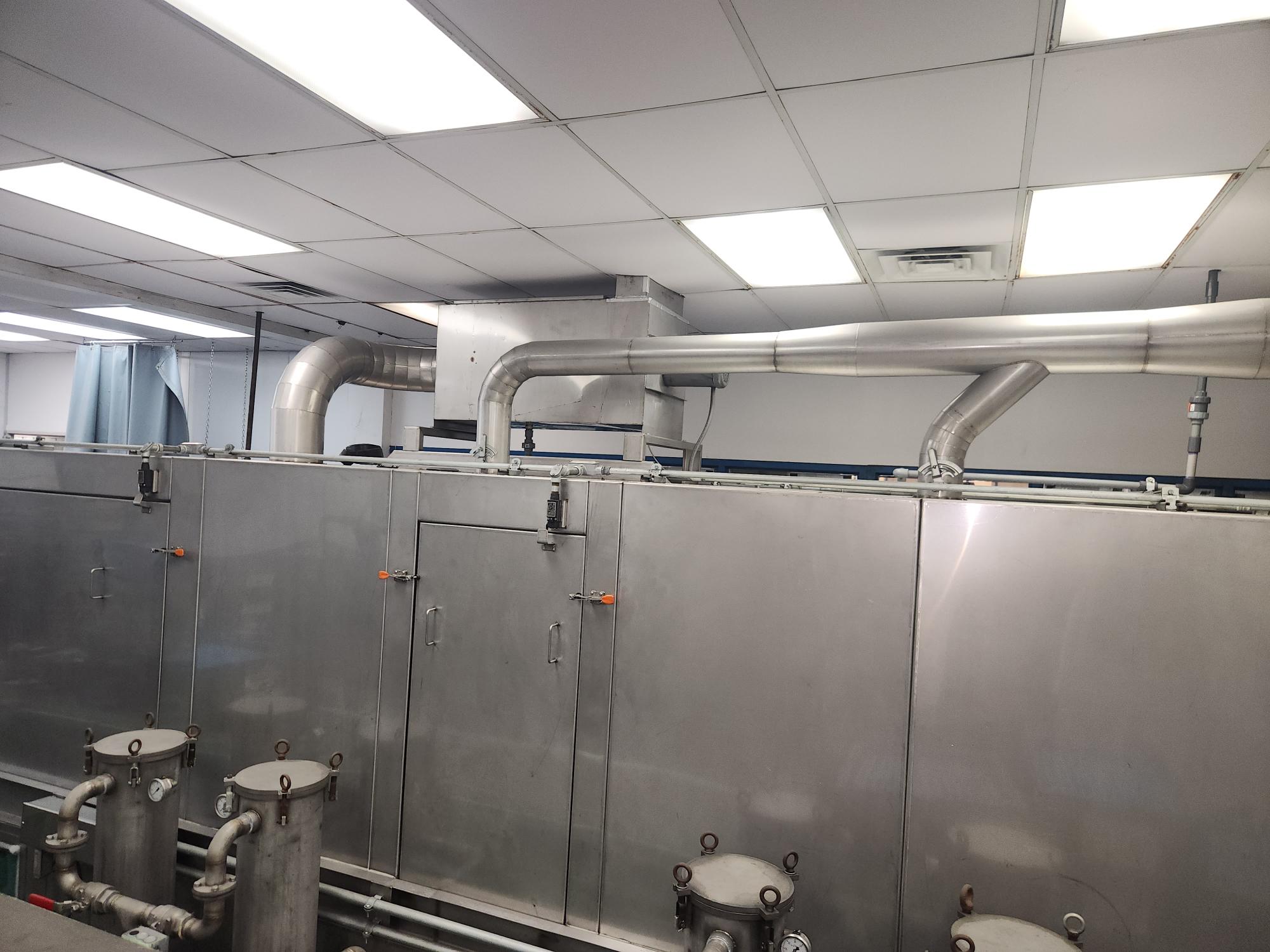 Accutherm, 2-Stage Immersion Heated Wash & Rinse System, 705 Gal, Stainless Steel, Blow-Off, 2013 - Image 4