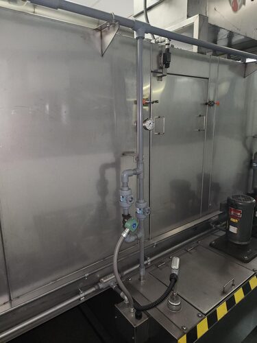 Accutherm, 2-Stage Immersion Heated Wash & Rinse System, 705 Gal, Stainless Steel, Blow-Off, 2013 - Image 7