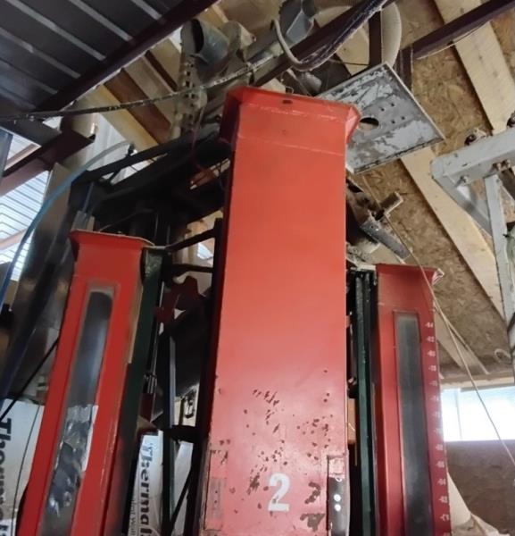 Premier Tech #600, 4-Station Vertical Compression Baler, 69" x 78" holding bin, 11" x 17" finished bag size - Image 3