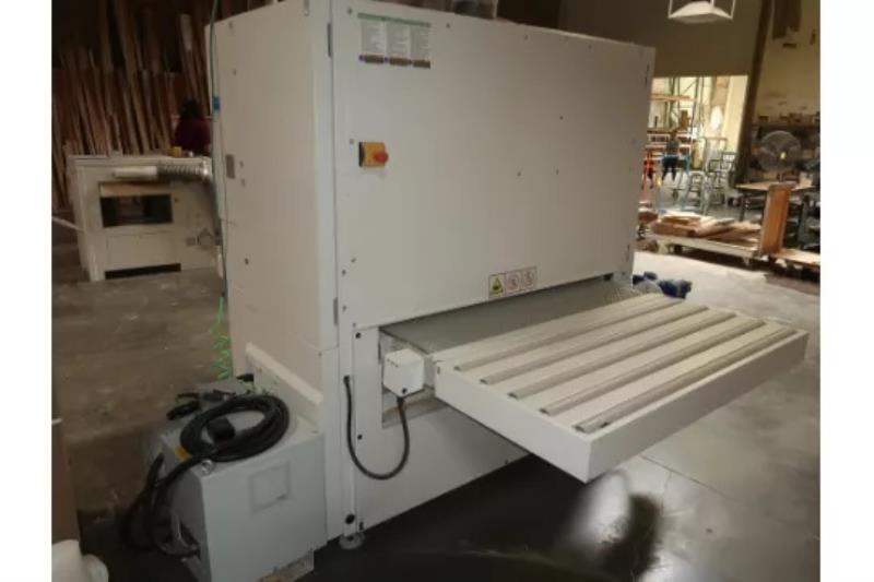DMC/SCM #SD60, 2-Head Wide Belt Sander, 2 HP, 12-60 FPM, Logic 50K electronic programmer, 480 Volt, 2019 - Image 2