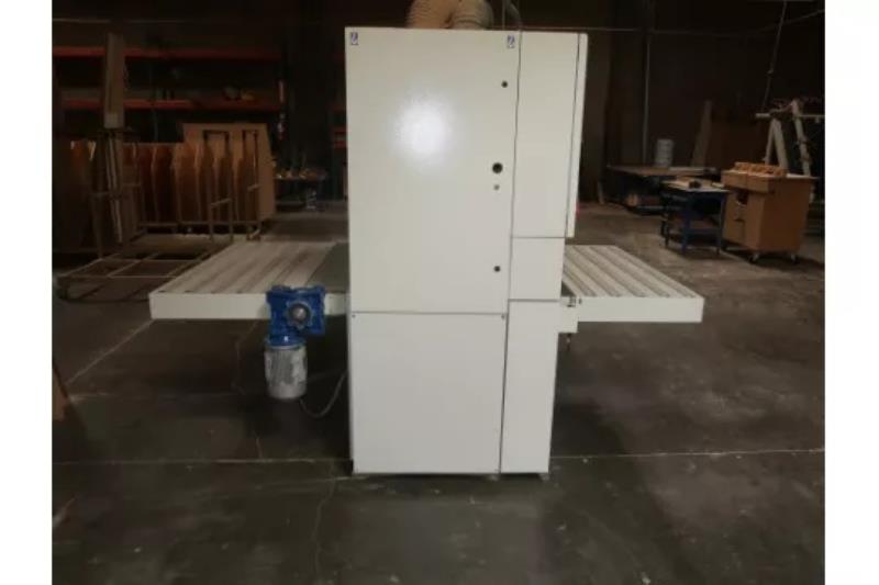 DMC/SCM #SD60, 2-Head Wide Belt Sander, 2 HP, 12-60 FPM, Logic 50K electronic programmer, 480 Volt, 2019 - Image 4