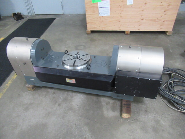 Haas #TR-310, Trunnion Rotary Table, 12.2" diameter, Sigma 5 w/ Connectors, 24" swing, 4th/5th Axis, 2015 - Image 2