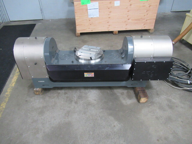 Haas #TR-310, Trunnion Rotary Table, 12.2" diameter, Sigma 5 w/ Connectors, 24" swing, 4th/5th Axis, 2015 - Image 3
