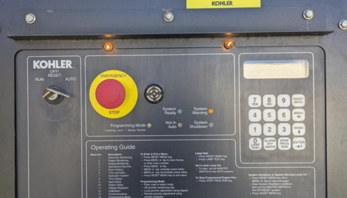 350 KW Kohler #350ROZJ, Diesel Generator, #6135HF485 engine, 3ph, 277/480 Volts, open skid, 252 Hrs, 2013 - Image 9