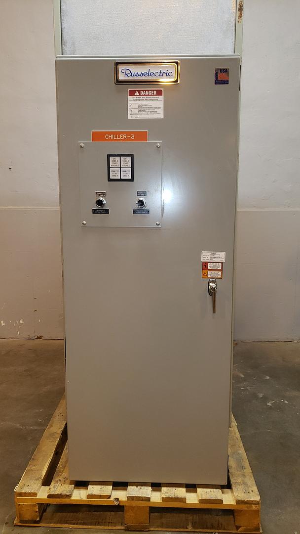 800 Amp, Siemens Russelectric #RTS03, Transfer & Bypass Switch, 277/480 Volts, 2014 - Image 1