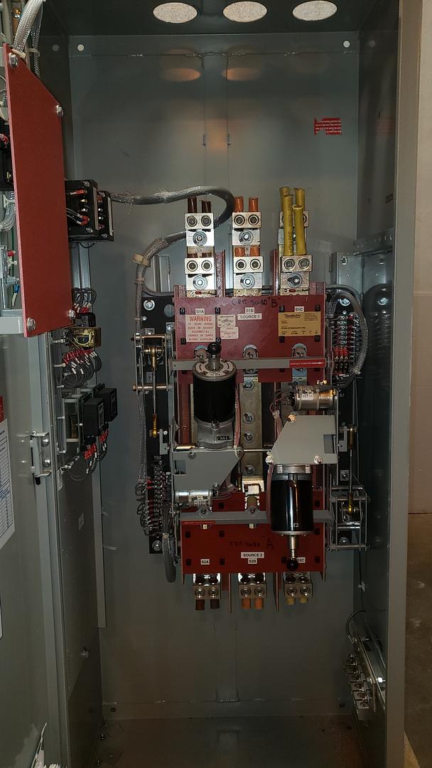 800 Amp, Siemens Russelectric #RTS03, Transfer & Bypass Switch, 277/480 Volts, 2014 - Image 6