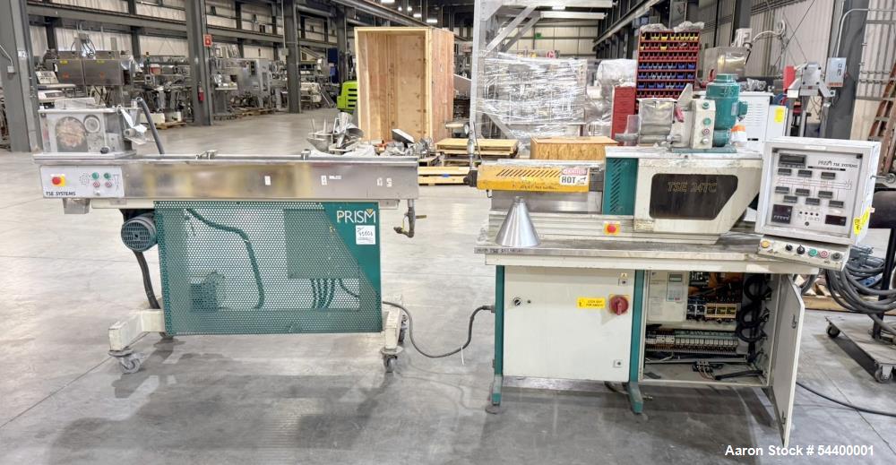 Prism #VARICUT-24, Pelletizing Line, 24mm, 25:1 L/D, 6 zone, TSE-24TC Extruder, 1996 - Image 1