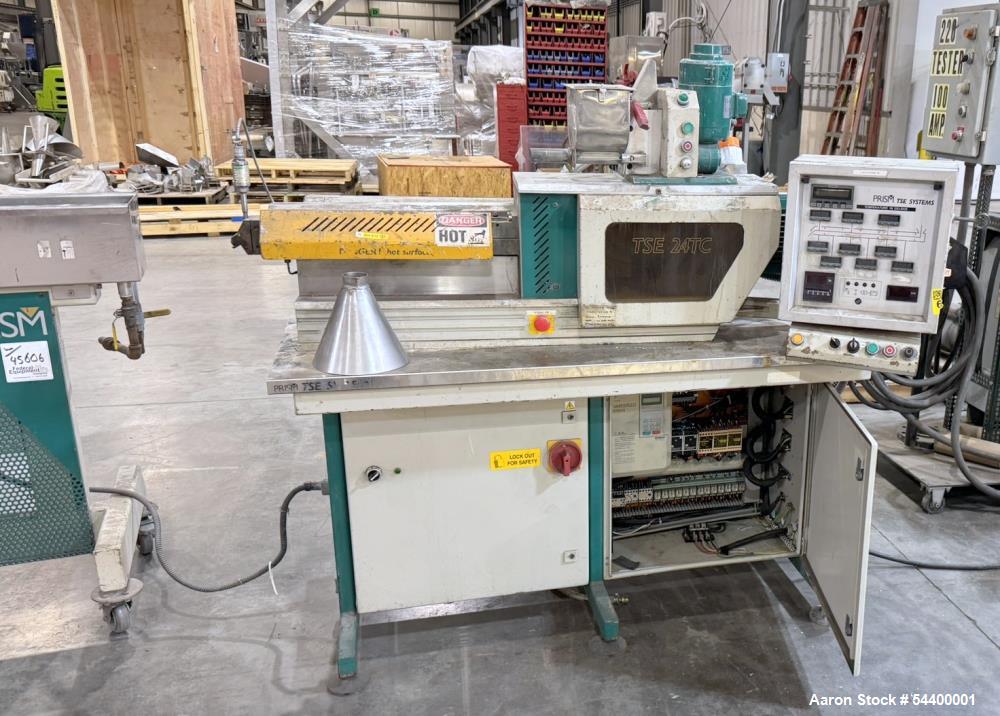 Prism #VARICUT-24, Pelletizing Line, 24mm, 25:1 L/D, 6 zone, TSE-24TC Extruder, 1996 - Image 3