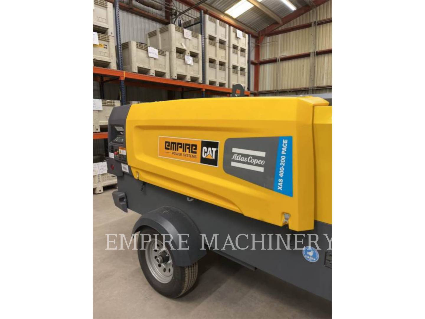 Atlas-Copco XAS400CD, 355 hours, S/N: UVC301951, 2024 - Image 1