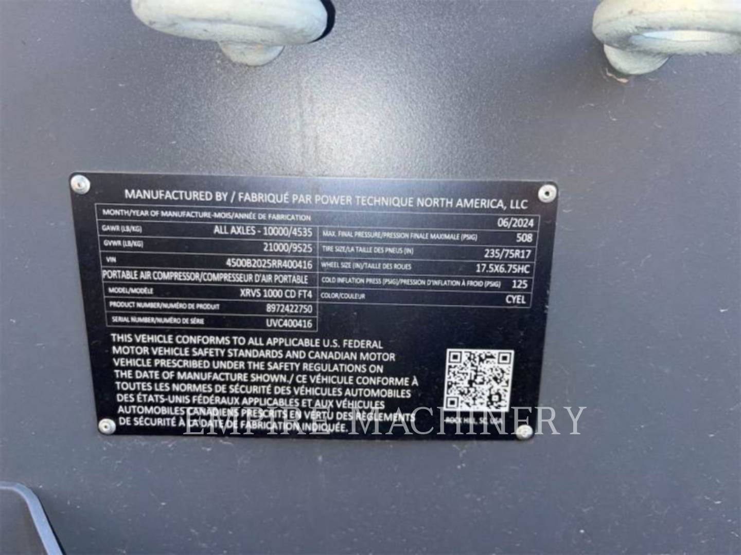 Atlas-Copco XRVS1000CD, 16 hours, S/N: UVC400416, 2024 - Image 4