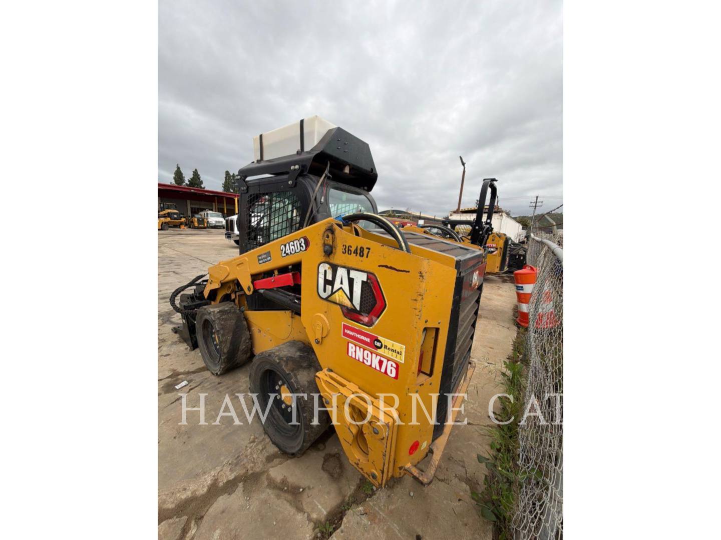 Cat 246D3HFH2O, Skid Steer Loader, 2536 hours, S/N: KC601211, 2020 - Image 3