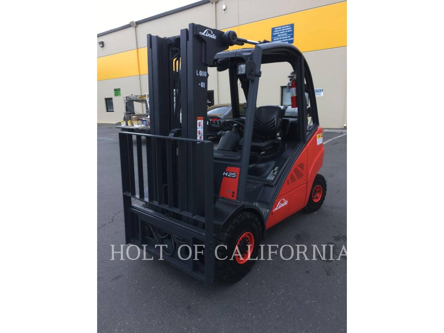 Linde H25T/600, Forklift, 1590 hours, S/N: H2X393H02411, 2017 - Image 1