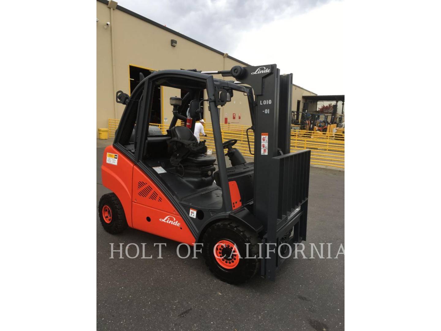 Linde H25T/600, Forklift, 1590 hours, S/N: H2X393H02411, 2017 - Image 4