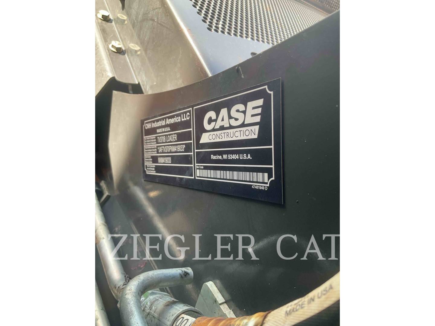 Case/New Holland TV370, 1770 hours, S/N: JAFTV370PNM419033, 2022 - Image 6