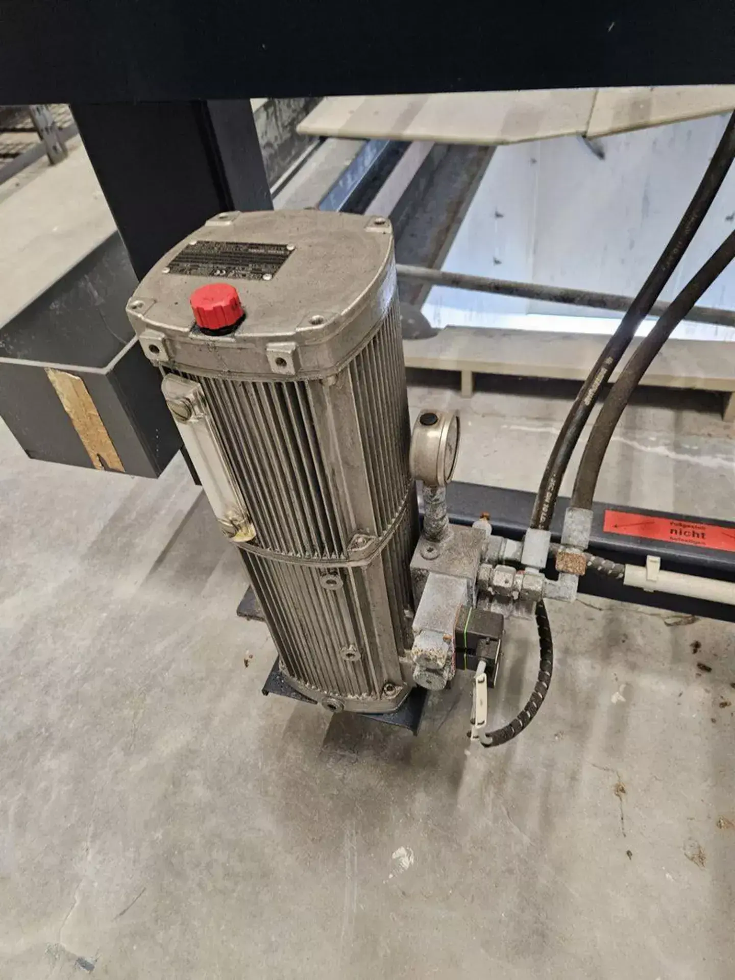 31.5" Simex G.m.b.h. #SPK80-35/40, hydraulic filter press, (42) 800mm x 800mm plates, 2017 - Image 4