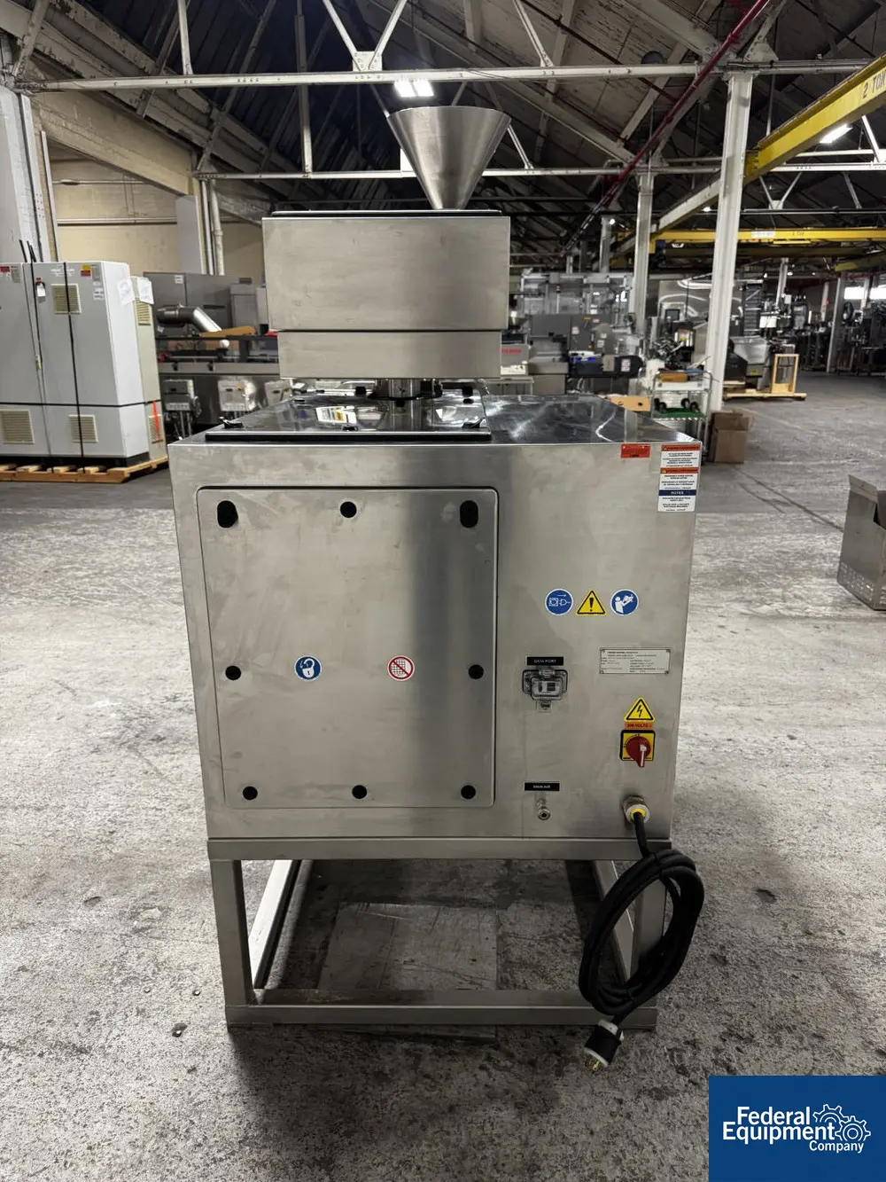 Freund-Vector #TFC-220, Pilot Scale Roll Compactor/Granulator, Stainless Steel, 20kg/hr, 7.9" diameter x - Image 4