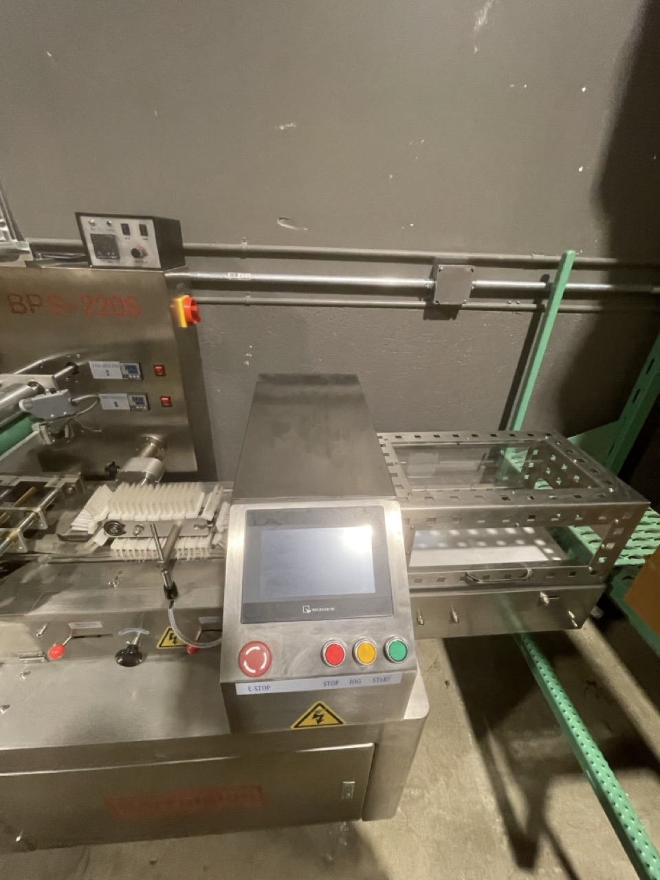 Barrington #BPS-230S, Servo Horizontal Flow Wrapper, 9" film, fin & end seals, 2019 - Image 6