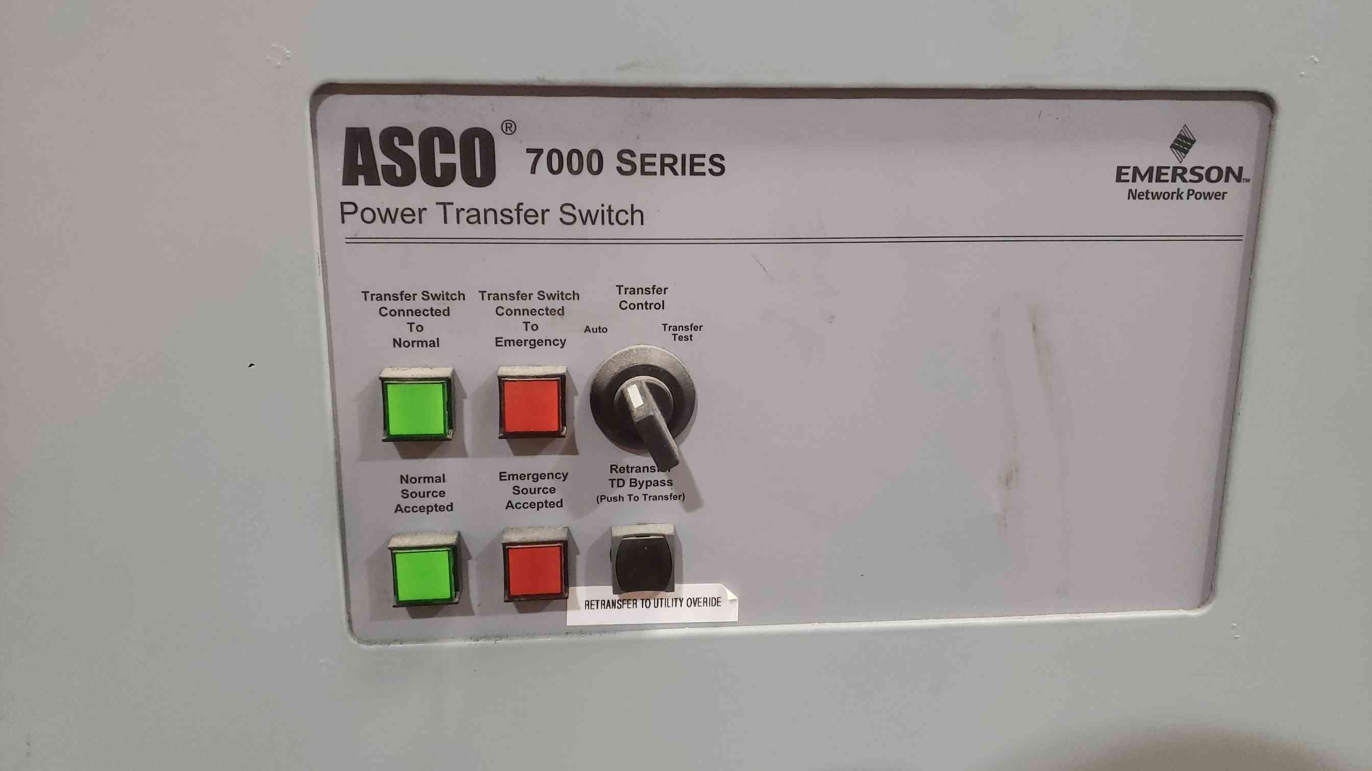 4000 Amp, ASCO 7000-Series #E07ATSC34000N5XC, automatic transfer switch, 480 Volts, AS-IS - Image 5