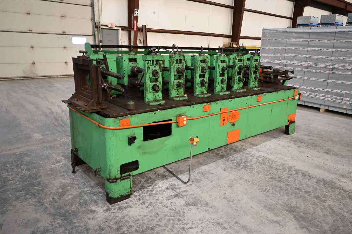 8 Stand, Yoder #M2, rollformer, 2" spindle diameter, 13" roll space, 15" horizontal centers, 4"-7" vertical - Image 2