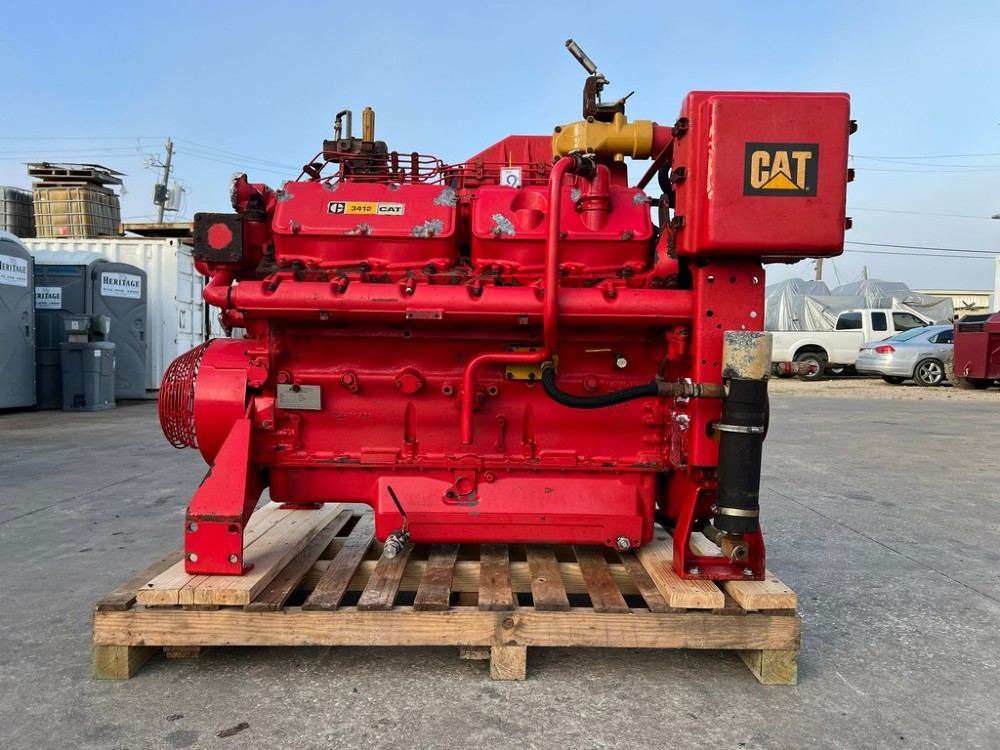 739 HP Caterpillar #3412C Engine, 2100 RPM, 38S Prefix, 1992 - 191 Original Hours - Image 1