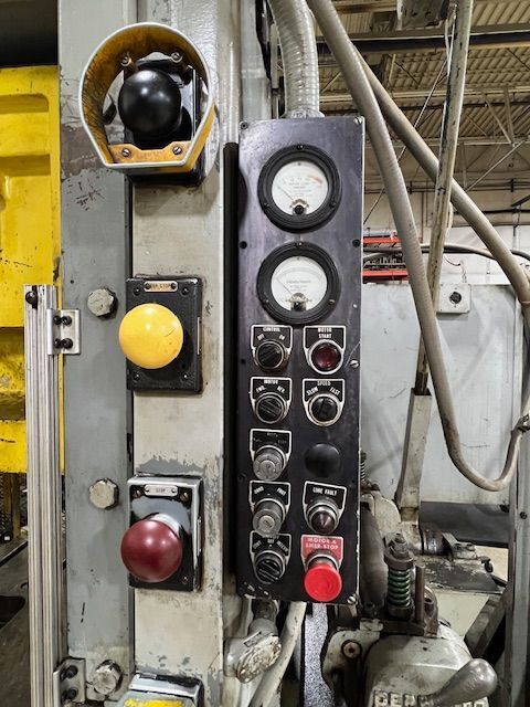 100 Ton, Minster #P2-100-48-31 Piece-Maker, straight side double crank, 5" stroke, 18" Shut Height, 4" adj. - Image 9