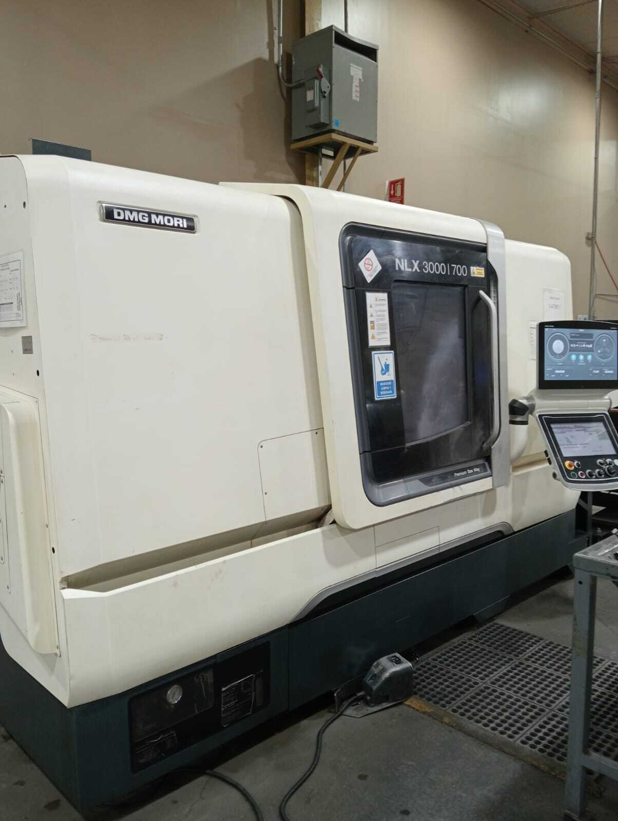 DMG, Mori #NLX-3000/700, CNC turning center, 12" chuck, 16.9" dia., 28.1" lgth, 2-Axis, tailstock, chip - Image 2