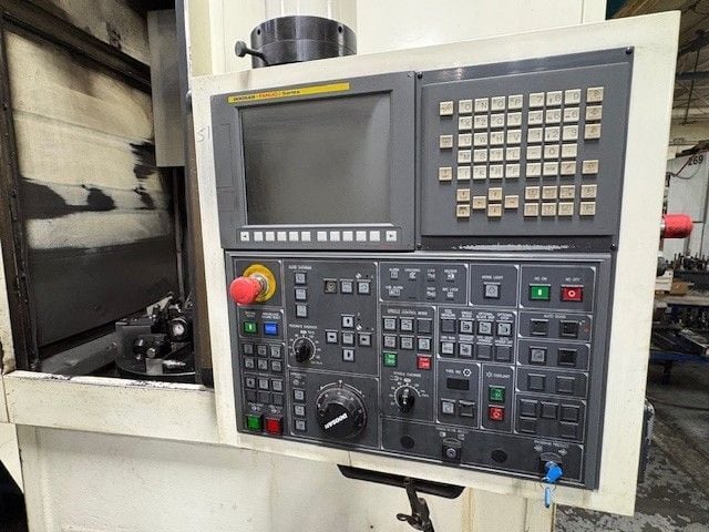 Daewoo Doosan #V400M, CNC lathe, 15" chuck, 12 turret, 2012 - Image 9