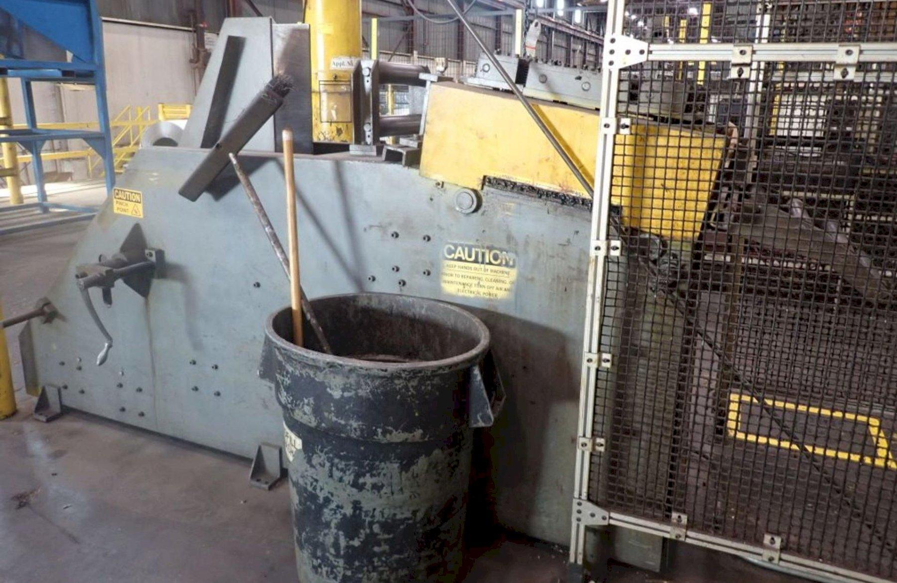 10000 lb. Jaybird, coil cradle & straightener, 12" x .187" stock, 60" outside dimension, 7-roll straightener - Image 3