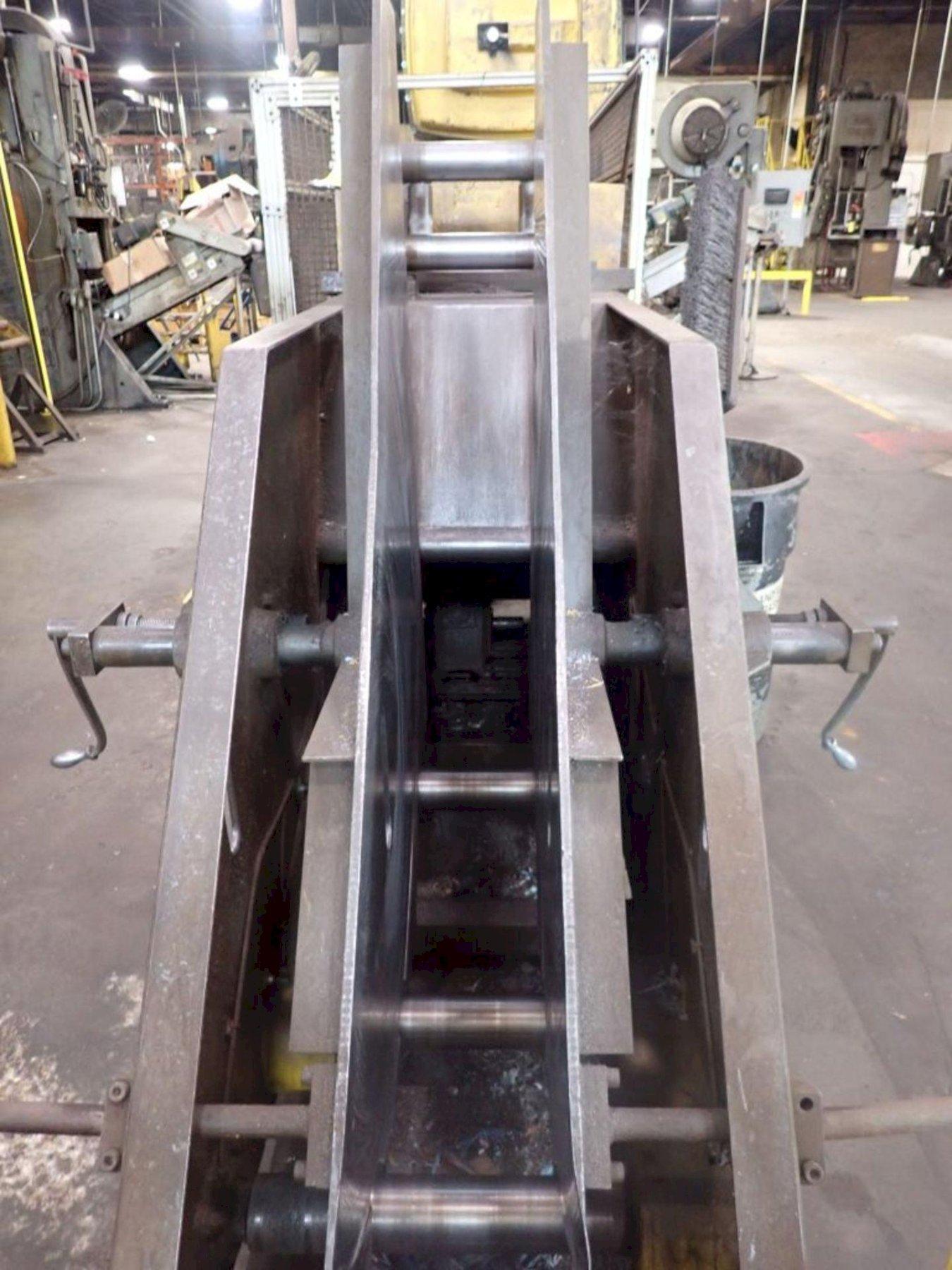 10000 lb. Jaybird, coil cradle & straightener, 12" x .187" stock, 60" outside dimension, 7-roll straightener - Image 4