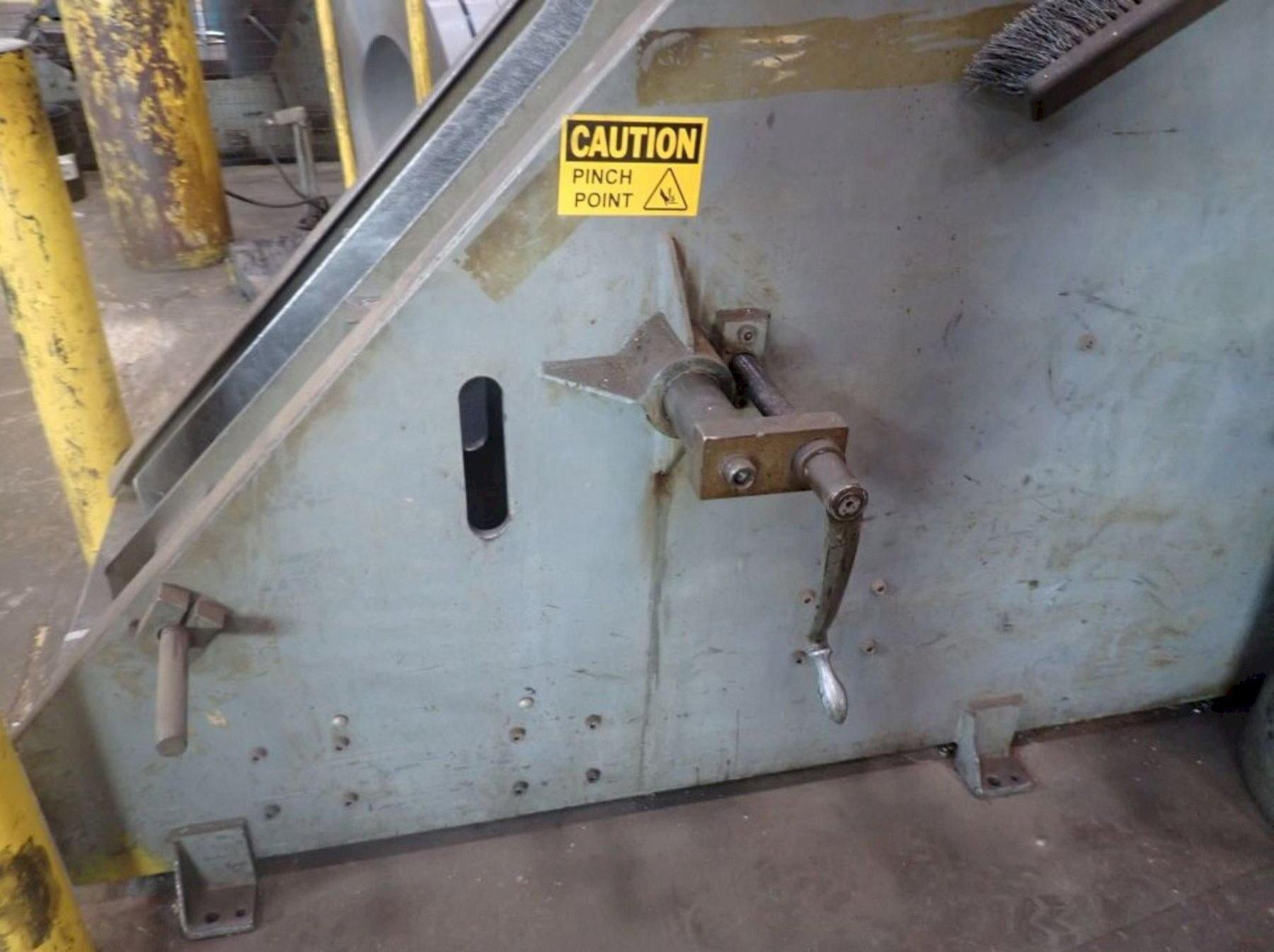 10000 lb. Jaybird, coil cradle & straightener, 12" x .187" stock, 60" outside dimension, 7-roll straightener - Image 6