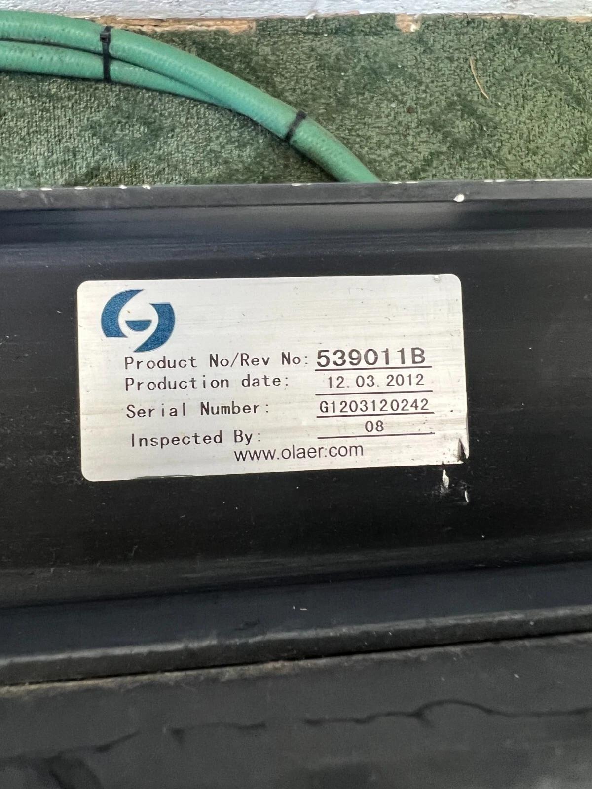 Olaer #LAC2-011-4-D-00-000-0-Z, Air Oil Cooler Unit w/ 50 Hz Motor, 2012 - Image 6