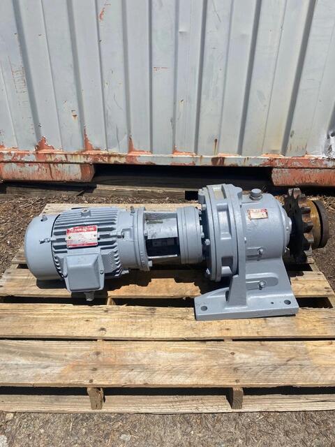 5 HP, 1730 RPM, Sumitomo Cyclo #HC-3175/11, Speed Reducer, Reliance Electric Motor, 102.00 :1 ratio, 21300 - Image 8
