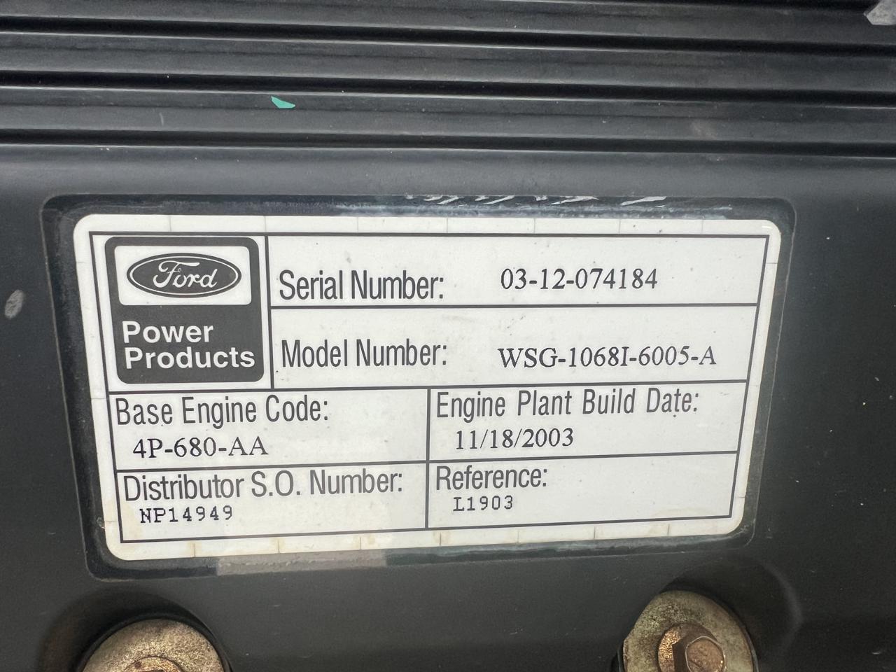 100 KW Cummins/Onan #GGHH-5655462, Natural Gas or Propane Generator, 6.8 Liter Ford engine, 1800 RPM, 120/240 - Image 7