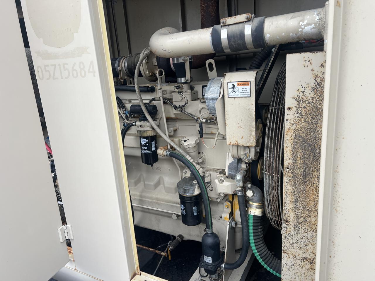 150 KW Kato light #D150F-J4T2, Portable Diesel Generator, 6.8 Liter John Deere engine, circuit breaker, 1800 - Image 8