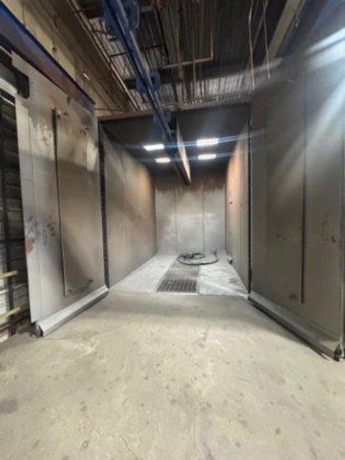 Rapid Industries #RPB-08-12-14, Abrasive Shot Blast Room System, cross auger floor reclaim system, 6500 cfm @ - Image 1