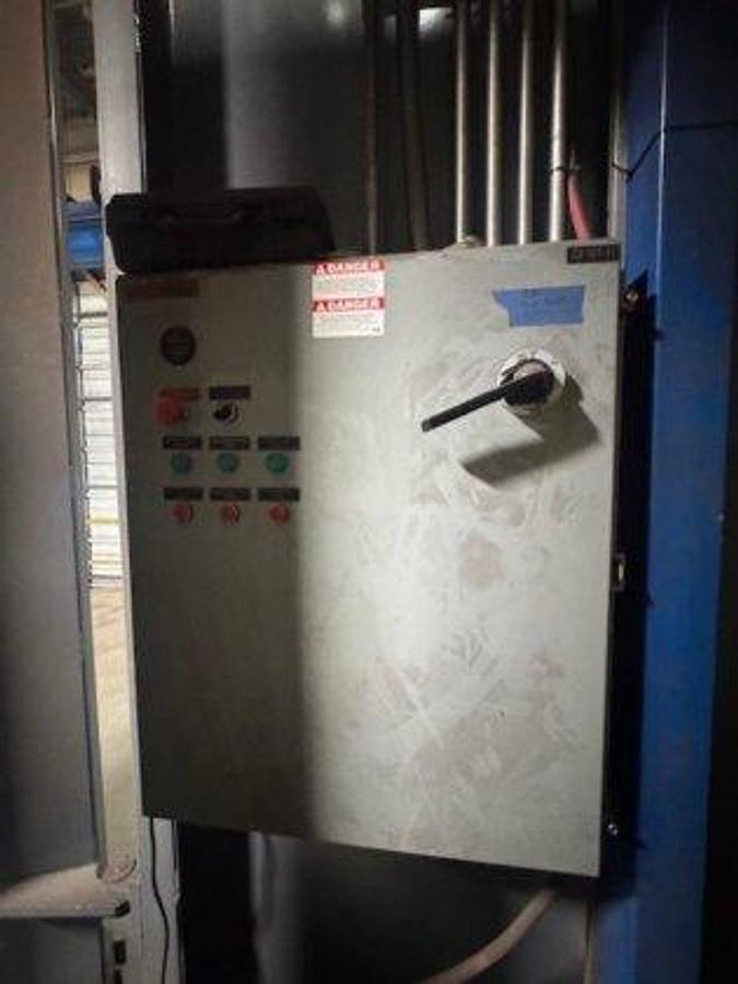 Rapid Industries #RPB-08-12-14, Abrasive Shot Blast Room System, cross auger floor reclaim system, 6500 cfm @ - Image 5