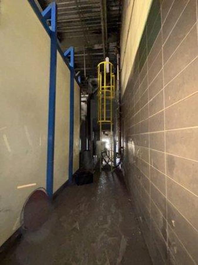 Rapid Industries #RPB-08-12-14, Abrasive Shot Blast Room System, cross auger floor reclaim system, 6500 cfm @ - Image 9