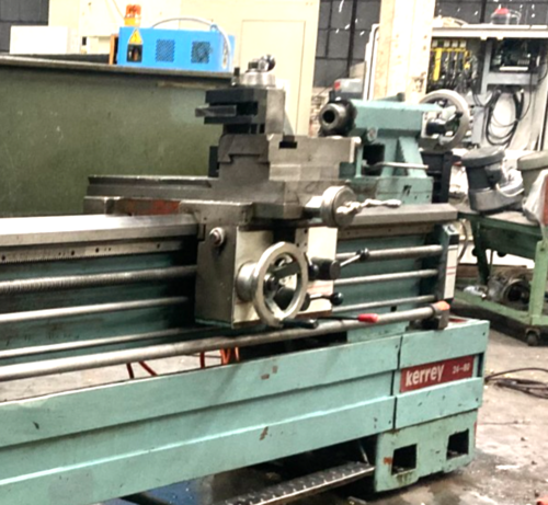 24" x 80" Kerrey #HS-65-80, Engine Lathe, 18" chuck, quick-change gearbox, steady rest - Image 5