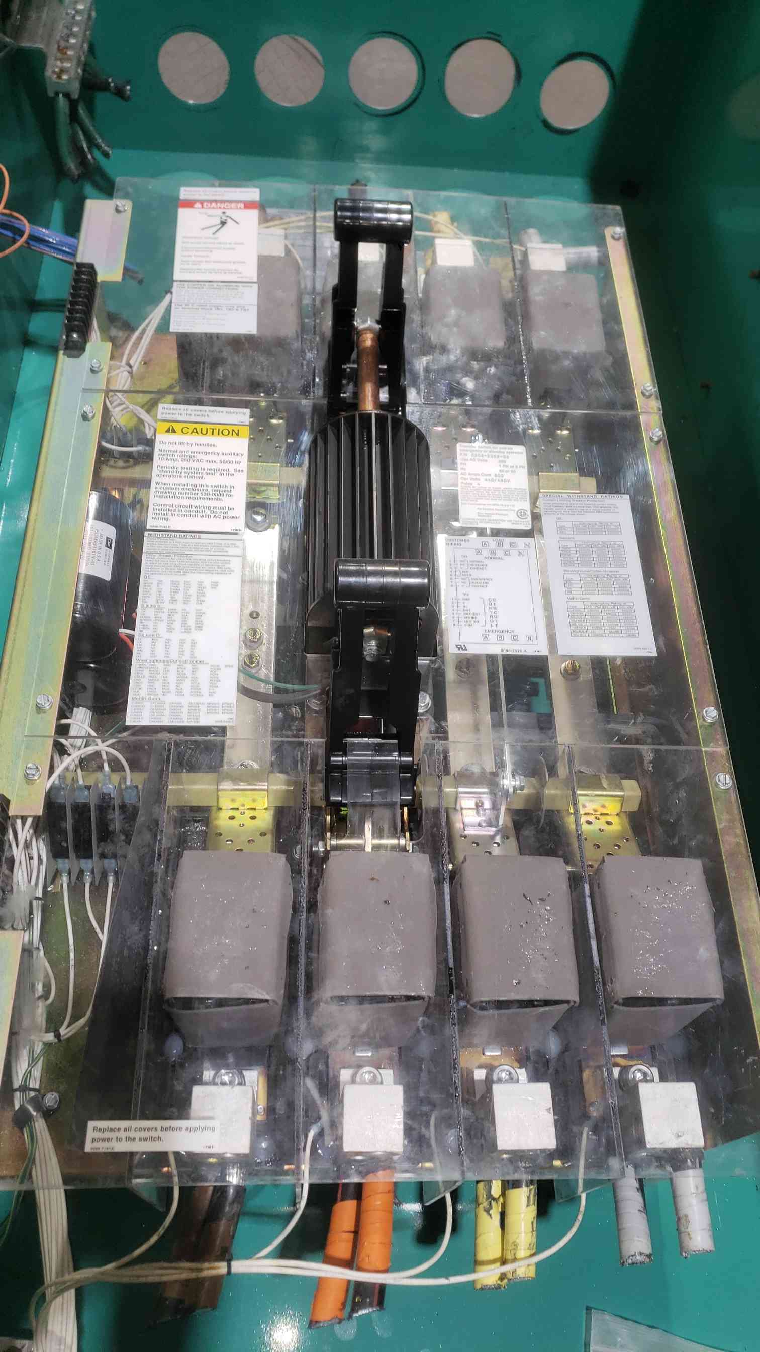 800 Amp. Cummins OTPCD-5935243, automatic transfer switch, 480 Volts, 3R weather protected enclosure - Image 6