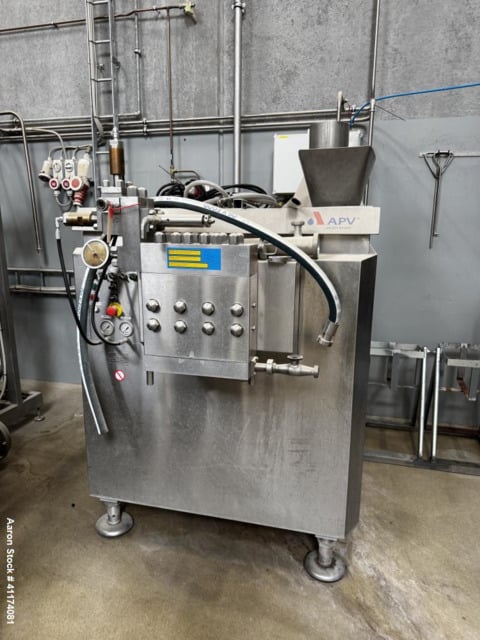 APV Rannie #R-15-16.56, Homogenizer, 14,500 PSI, 300 LPH, 80 GPH, Unused, 2008 - Image 2