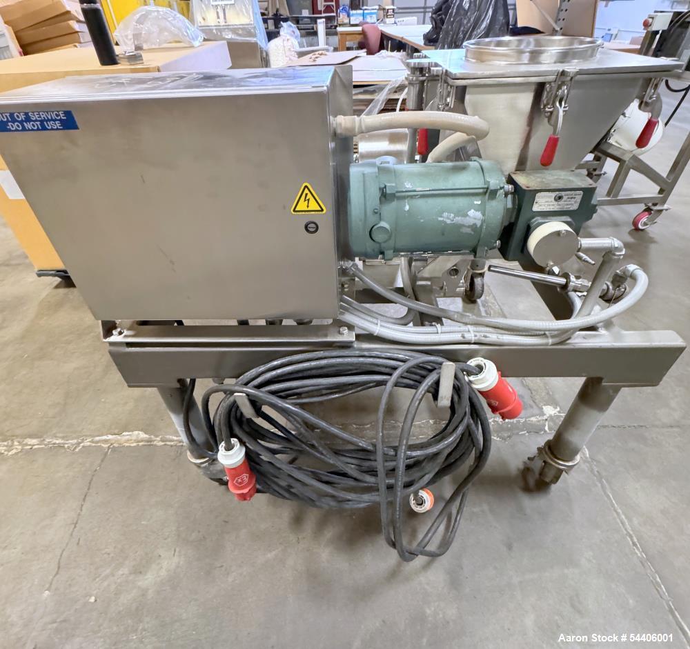 Fitzpatrick #FitzMill-DKASO6, Hammer Mill, Stainless Steel, w/ Screw Feeder & explosion proof Motor, casters - Image 4