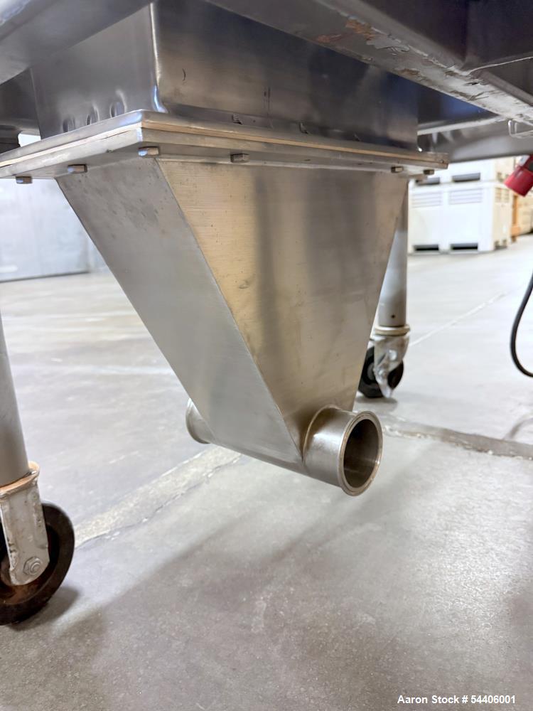 Fitzpatrick #FitzMill-DKASO6, Hammer Mill, Stainless Steel, w/ Screw Feeder & explosion proof Motor, casters - Image 6