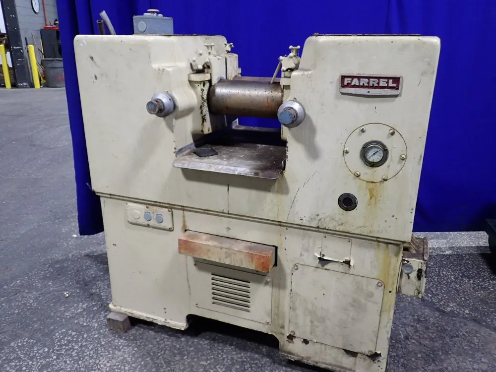 6" x 13" Farrel #63A3830, Two Roll Labratory Mill - Image 1