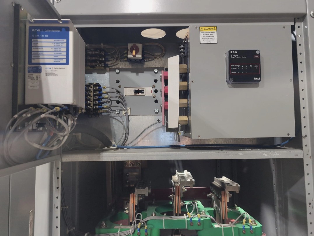 1600 Amps, Eaton, PRLC Low-Voltage Switchboard Lineup, (2) vertical sections, LSIG-protected main circuit - Image 4