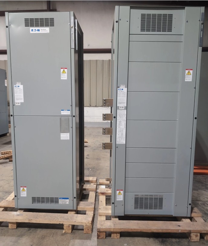 1200 Amps, Eaton, Pow-R-Line Low-Voltage Switchboard 2-Section Lineup, 4-wire, indoor, 480/277 Volt, 3PH - Image 1