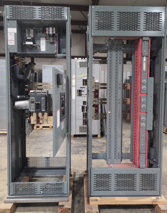 800 Amps, Square D, QED I-Line Low-Voltage Power Distribution Switchboard, molded case main breaker - Image 3